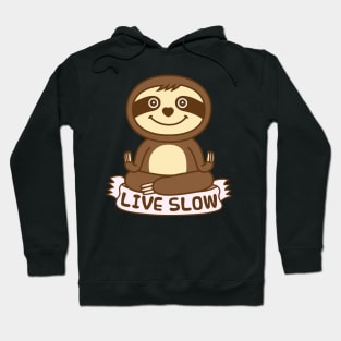 Cute Sloth Yoga Hoodie